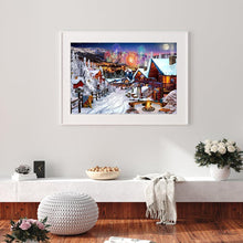 Charger l'image dans la galerie, Feux d’artifice d’hiver - diamant rond complet - 30x40cm