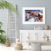 Charger l'image dans la galerie, Feux d’artifice d’hiver - diamant rond complet - 30x40cm
