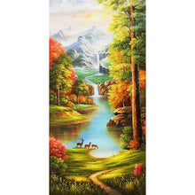 Charger l'image dans la galerie, Paysage - peinture complète de diamant - 85x45cm