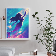 Charger l'image dans la galerie, Sirène - diamant rond complet - 30x40cm