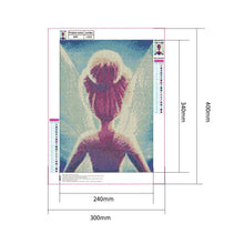 Charger l'image dans la galerie, Fille de beauté - diamant rond complet - 30x40cm