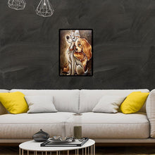 Charger l'image dans la galerie, Chien - diamant rond complet - 30x40cm