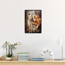Charger l'image dans la galerie, Chien - diamant rond complet - 30x40cm