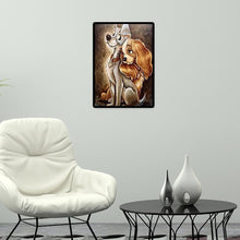 Charger l'image dans la galerie, Chien - diamant rond complet - 30x40cm