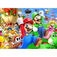 Charger l'image dans la galerie, Super Mario - peinture au diamant rond complet