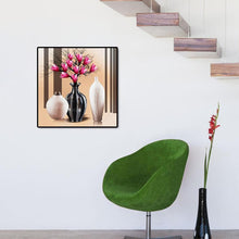 Charger l'image dans la galerie, Vase - peinture en diamant ronde - 45x45cm