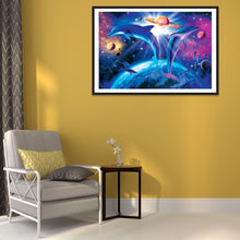 Charger l'image dans la galerie, Cheval de dauphin - peinture complète de diamant - 30x40cm