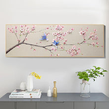 Charger l'image dans la galerie, Oiseau de printemps - diamant rond complet - 80x30cm