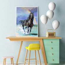 Charger l'image dans la galerie, Cheval sauvage - peinture complète de diamant - 30x40cm