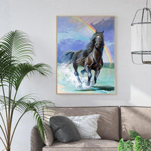 Charger l'image dans la galerie, Cheval sauvage - peinture complète de diamant - 30x40cm