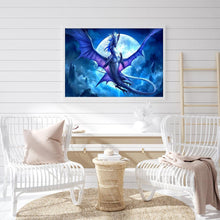 Charger l'image dans la galerie, Noble dragon - peinture complète en diamant - 40x30cm