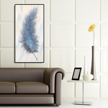 Charger l'image dans la galerie, Plume - diamant rond complet - 45x85cm