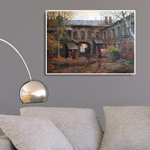 Charger l'image dans la galerie, Vieille maison - diamant rond complet - 40x30cm