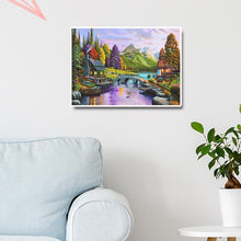 Charger l'image dans la galerie, Paysage - diamant rond complet - 40x30cm