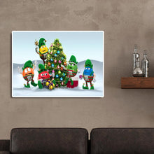 Charger l'image dans la galerie, Noël - diamant rond complet - 40x30cm