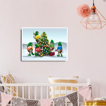 Charger l'image dans la galerie, Noël - diamant rond complet - 40x30cm