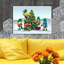 Charger l'image dans la galerie, Noël - diamant rond complet - 40x30cm