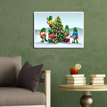 Charger l'image dans la galerie, Noël - diamant rond complet - 40x30cm