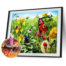Charger l'image dans la galerie, Papillons pick miel - diamant rond complet - 40x30cm