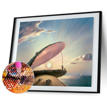 Charger l'image dans la galerie, Shell - diamant rond complet - 30x40cm