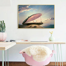 Charger l'image dans la galerie, Shell - diamant rond complet - 30x40cm