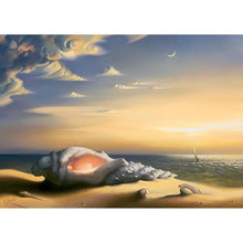 Charger l'image dans la galerie, Conque - diamant rond complet - 30x40cm