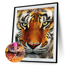 Charger l'image dans la galerie, Tigre - diamant rond complet - 30x40cm