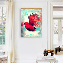 Charger l'image dans la galerie, Oiseau - diamant rond complet - 30x40cm