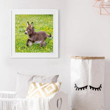 Charger l'image dans la galerie, Âne - diamant rond complet - 30x30cm