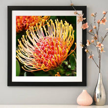 Charger l'image dans la galerie, Fleur - diamant rond complet - 30x30cm