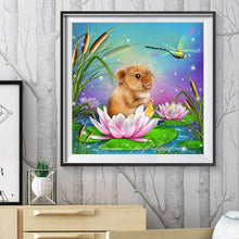 Charger l'image dans la galerie, Libellule de souris - diamant rond complet - 30x30cm