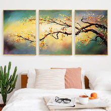 Charger l'image dans la galerie, 3 morceaux de prune - diamant rond complet - 95x45cm