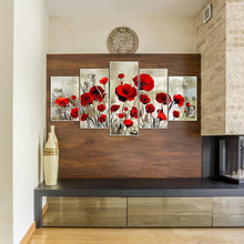 Charger l'image dans la galerie, 5pcs/set flower - peinture en diamant ronde - 95x45cm