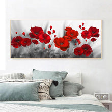 Charger l'image dans la galerie, Fleur - diamant rond complet - 100x50cm