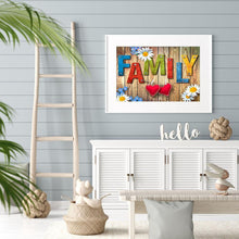 Charger l'image dans la galerie, Famille - diamant rond complet - 40x30cm