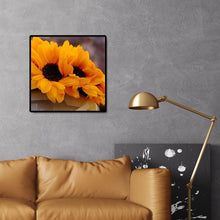 Charger l'image dans la galerie, Tournesol - diamant rond complet - 30x30cm
