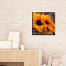 Charger l'image dans la galerie, Tournesol - diamant rond complet - 30x30cm