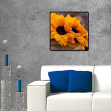 Charger l'image dans la galerie, Tournesol - diamant rond complet - 30x30cm