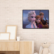 Charger l'image dans la galerie, Personnages de dessins animés congelés - diamant rond complet - 40x30cm