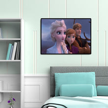 Charger l'image dans la galerie, Personnages de dessins animés congelés - diamant rond complet - 40x30cm