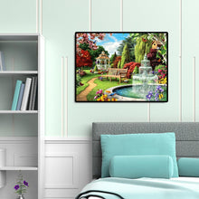 Charger l'image dans la galerie, Cour - diamant rond complet - 40x30cm