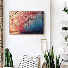 Charger l'image dans la galerie, Forêt d’érable - diamant rond complet - 40x30cm