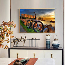 Charger l'image dans la galerie, Vélo - diamant rond complet - 40x30cm