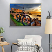 Charger l'image dans la galerie, Vélo - diamant rond complet - 40x30cm