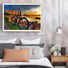 Charger l'image dans la galerie, Vélo - diamant rond complet - 40x30cm