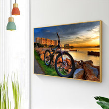 Charger l'image dans la galerie, Vélo - diamant rond complet - 40x30cm