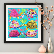 Charger l'image dans la galerie, Tortue - diamant rond complet - 30x30cm
