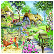 Charger l'image dans la galerie, Village - diamant rond complet - 30x30cm