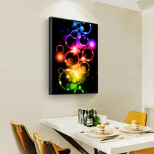 Charger l'image dans la galerie, Cercle de bulles - diamant rond complet - 30x40cm