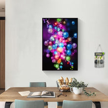 Charger l'image dans la galerie, Cercle de bulles - diamant rond complet - 30x40cm